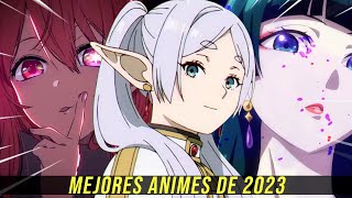 TOP 10  LOS MEJORES ANIMES DEL AÑO 2023 [upl. by Earahs507]