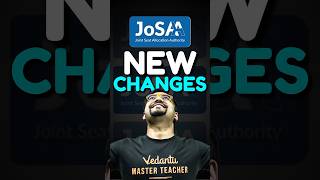 JEE Counselling JoSAA with NEW Changes😍😍jee jee2025 jeeadvanced josaa counselling iitjee [upl. by Nidya302]