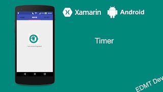 Xamarin Android Tutorial  Timer [upl. by Bobbette784]