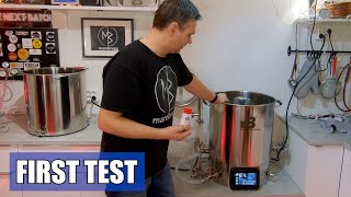 Brewtools B80 Pro  First test and understanding the valves [upl. by Aicella]