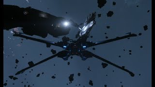 Star Citizen Salvaging a Hammerhead Corvette [upl. by Winsor]