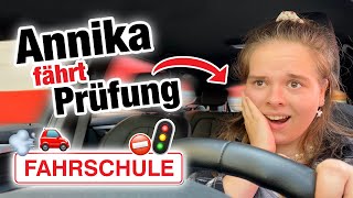 Praktische Führerscheinprüfung mit Annika NOINFLUENCER 🤯  Fischer Academy [upl. by Cleopatre]