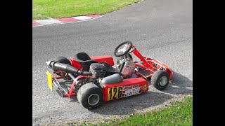 Swiss Hutless 100cc Kart  Kartbaan Ulrum  Sil van der Veen [upl. by Celestine]