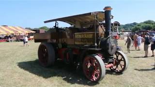 a 1926 Foden D Type steam powered Tractor parked up [upl. by Trotta]