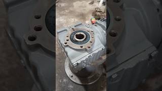 Holo shaft gearbox damaged oil seal replacement gearbox oilseal short [upl. by Velleman849]