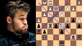 Deadly Bishops  Aronian vs Carlsen Aimchess US Rapid 2021 [upl. by Frankie238]