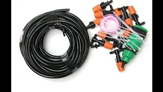 Kit Irrigador Temporizador Automático Jardim Horta Aspersor melhor preço [upl. by Wohlert]