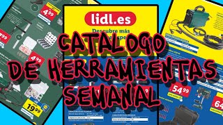 Catalogo de Herramientas LIDL [upl. by Wonacott215]