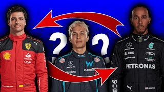 Predicting the 2025 F1 Driver Lineups amp Transfers [upl. by Anniram723]