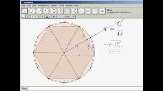 Finding Pi by Archimedes Method [upl. by Salbu]