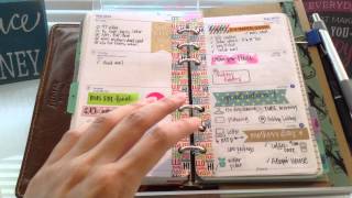 May 2015 Filofax Organization Daily Planning System [upl. by Byrdie]