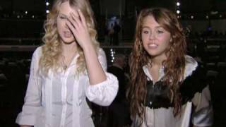 Taylor Swift and Miley Cyrus Interview [upl. by Eseerahs]