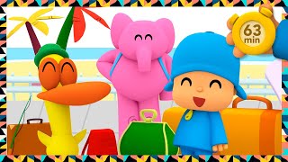 ☀️ POCOYO AND NINA  Summer is Over 61 min ANIMATED CARTOON for Children  FULL episodes [upl. by Amado]