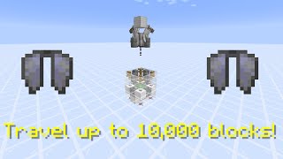 118 MultiDirectional Elytra Launcher in Minecraft [upl. by Nyleuqaj]