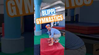 Blippi LEARNS Gymnastics TRICKS blippi shorts [upl. by Aikyn]