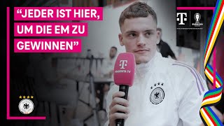 DFBInterview Florian Wirtz  UEFA EURO 2024  MAGENTA TV [upl. by Emiolhs443]