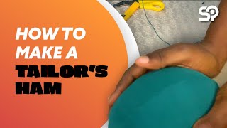 How to make a Tailors Ham  Tailors pressing tool  DIY Tailors Ham [upl. by Yekcim]