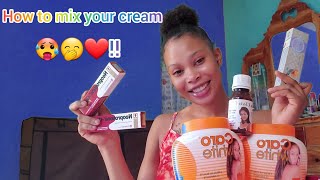 how to mix your cream strong must watch [upl. by Denzil]