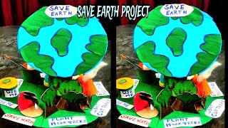 Happy Environment day 2024 Earth day craft Environment day activities Environment day craft idea [upl. by Adnuhsor]