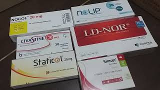 علاج الكوليسترول و الذهون الثلاثية بالتفصيل nolip ldnor civastine nocol simcor staticol [upl. by Inaliak30]