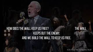 Hadestown Lyrics 19 Why We Build the Wall [upl. by Kinnie309]