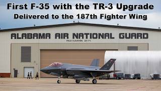 187th Fighter Wing Welcomes Advanced F35 with TR3 Upgrade [upl. by Hildebrandt]