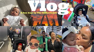 VLOG Essential Tips for Traveling to the Netherlands by Train with a Baby for the First Time🚝💕🇳🇱👶🏽 [upl. by Llerrad282]