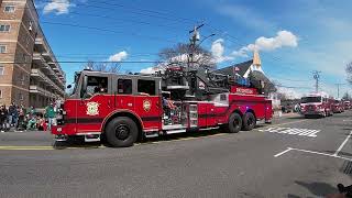 Patchogue Saint Patricks Day Parade 03172024 Patchogue Fire Department Long Island NY Views [upl. by Anoi]