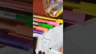 how to draw hunaman viralvideo tendingshorts shortsvideo [upl. by Loos]