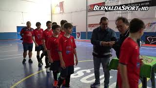 Bernalda Futsal premiazione vittoria Campionato Calcio a 5 Regionale Basilicata 2022  23 [upl. by Ahtibbat]