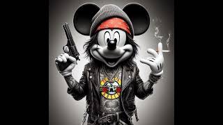 Mickey Mouse  Welcome To The Jungle GunsnRoses Cover [upl. by Aon]