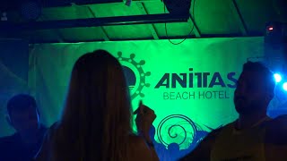 ANITAS BEACH HOTEL 4 Ночные развлечения Night life [upl. by Erdnoid]