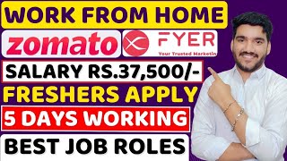 Best Work From Home Jobs 2024  Salary Rs37000 😍 Online Jobs  Remote Jobs  Jobs For Freshers [upl. by Sitoeht]