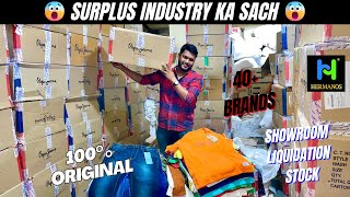 Original sab khete hein deta koi nahi HERMANOS dega  Cheapest Export Surplus Clothes  90 OFF [upl. by Ashman]