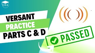 Versant Test around the corner Practice for the Versant test focusing on Parts C and D [upl. by Haroppizt]