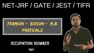 Occupation number  FERMION BOSON MB PARTICLE HINDI  POTENTIAL G [upl. by Ivon370]