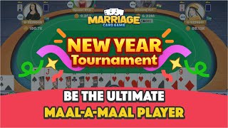 New Year Tournament  Marriage Card Game  Challenge Pro Players Worldwide [upl. by Cormac774]