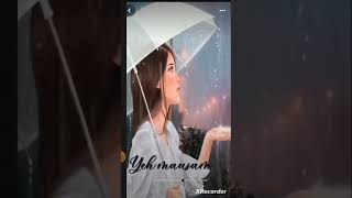 Baarish ⛈️☔  Half Girlfriend  Arjun Kapoor Shraddha Kapoor Ash King  Sashaa  Tanishkshorts🌨️☔ [upl. by Mackay]