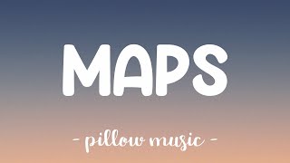 Maps  Maroon 5 Lyrics 🎵 [upl. by Felicidad577]