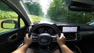 2021 Kia Sorento SX Prestige XLine  POV Test Drive Binaural Audio [upl. by Uda]