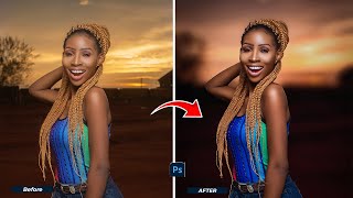 How to Retouch amp Blur Backgrounds in Photoshop in Minutes [upl. by Eibbor878]