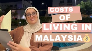 COSTS OF LIVING IN MALAYSIA 🇲🇾  INCOME 💰  LOCATION 📍 BUDGET 🗓️ [upl. by Barstow]