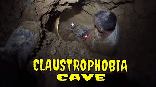 Dangerous Cave DigOut Extreme Claustrophobia Trigger Alert [upl. by Acinnor104]