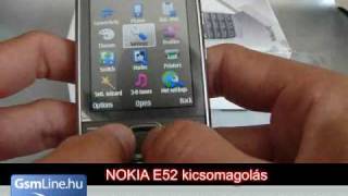 Nokia E52 teszt  wwwGsmLinehu [upl. by Audwin]