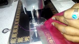 Basic Tailoring class in kannada Pico Zigzag and machine review  LathaJeevan Tailoring class [upl. by Esoryram631]