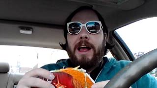 Taco Bell Dorito Taco Review [upl. by Walke94]