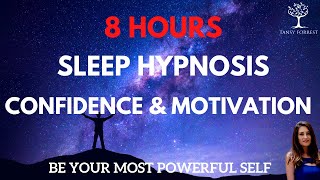 8 Hour Sleep Hypnosis for Confidence amp Motivation with inspiration from Paul McKenna [upl. by Nnylorac]