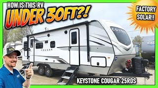 Shocking Living Space UNDER 30ft Long 2023 Cougar 25RDS Couples Camping Travel Trailer [upl. by Ateerys]