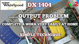 Refrigerator stabilizer output problem  Whirlpool DX1404  easy fix [upl. by Boycie401]