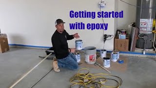 Tips amp tools needed to start epoxy flooring [upl. by Ydisac786]